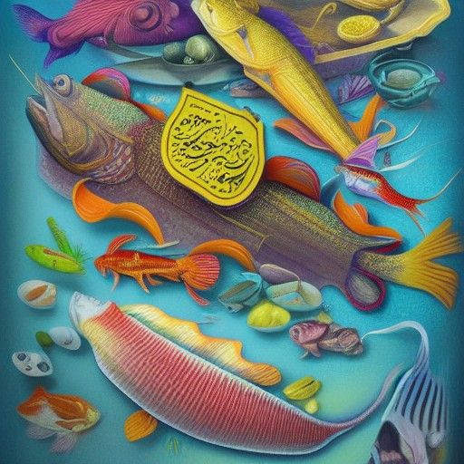 Ikan Patin Sangkar Photorealistic Masterpiece in 3D