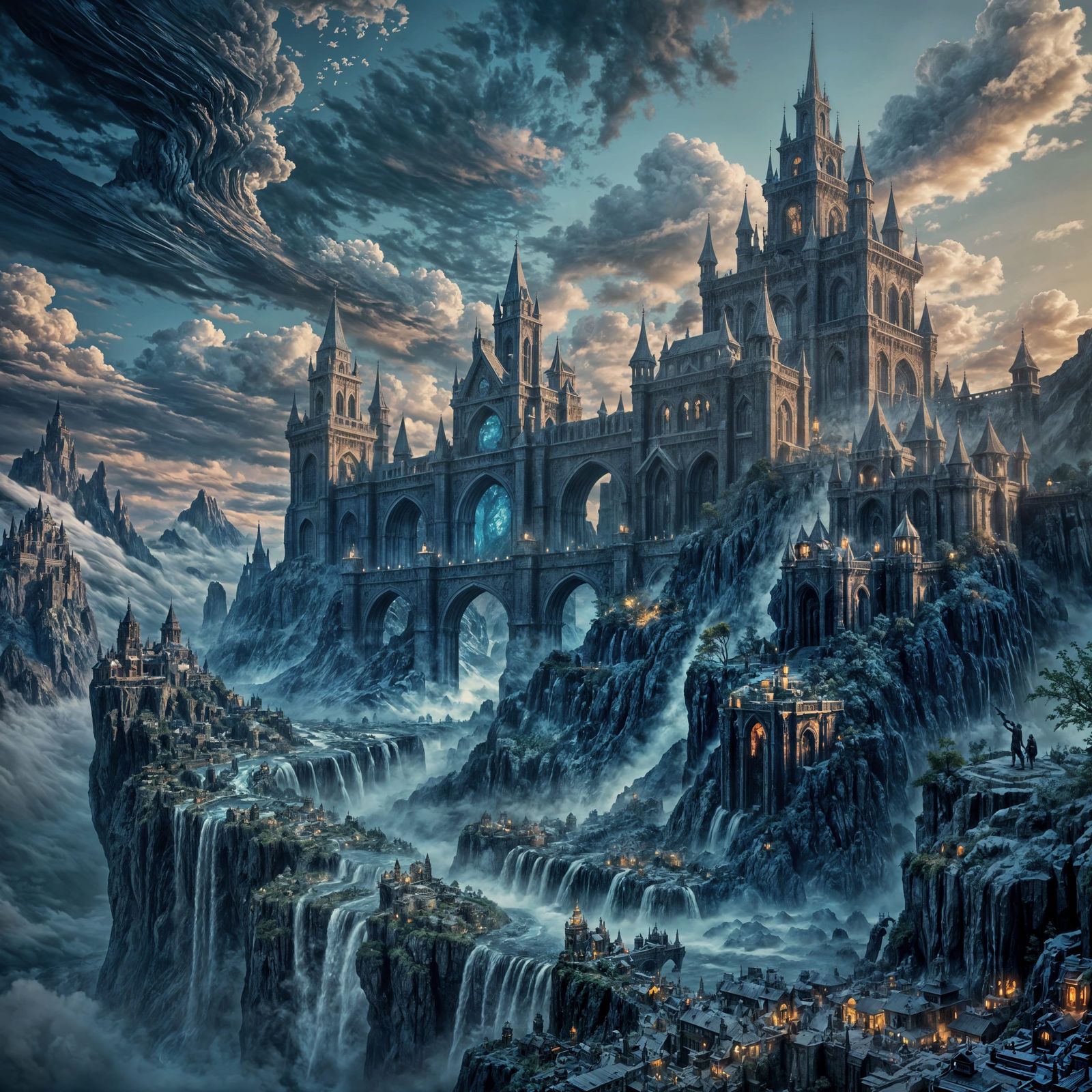 Fantastical Splash Screen in Deep Color