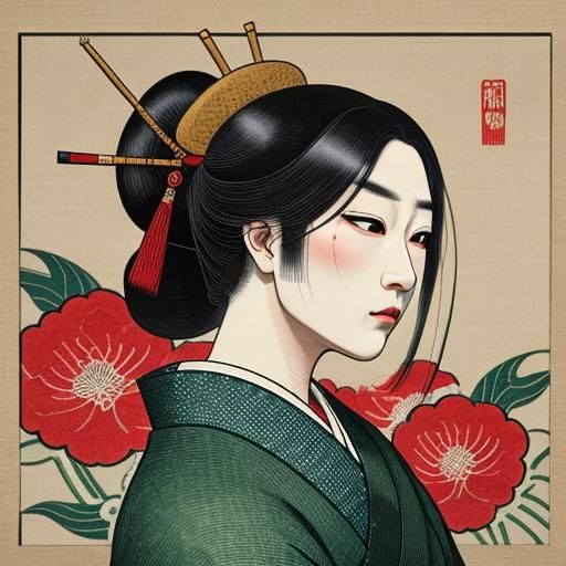 Ukiyo-e Style Creation in High Definition