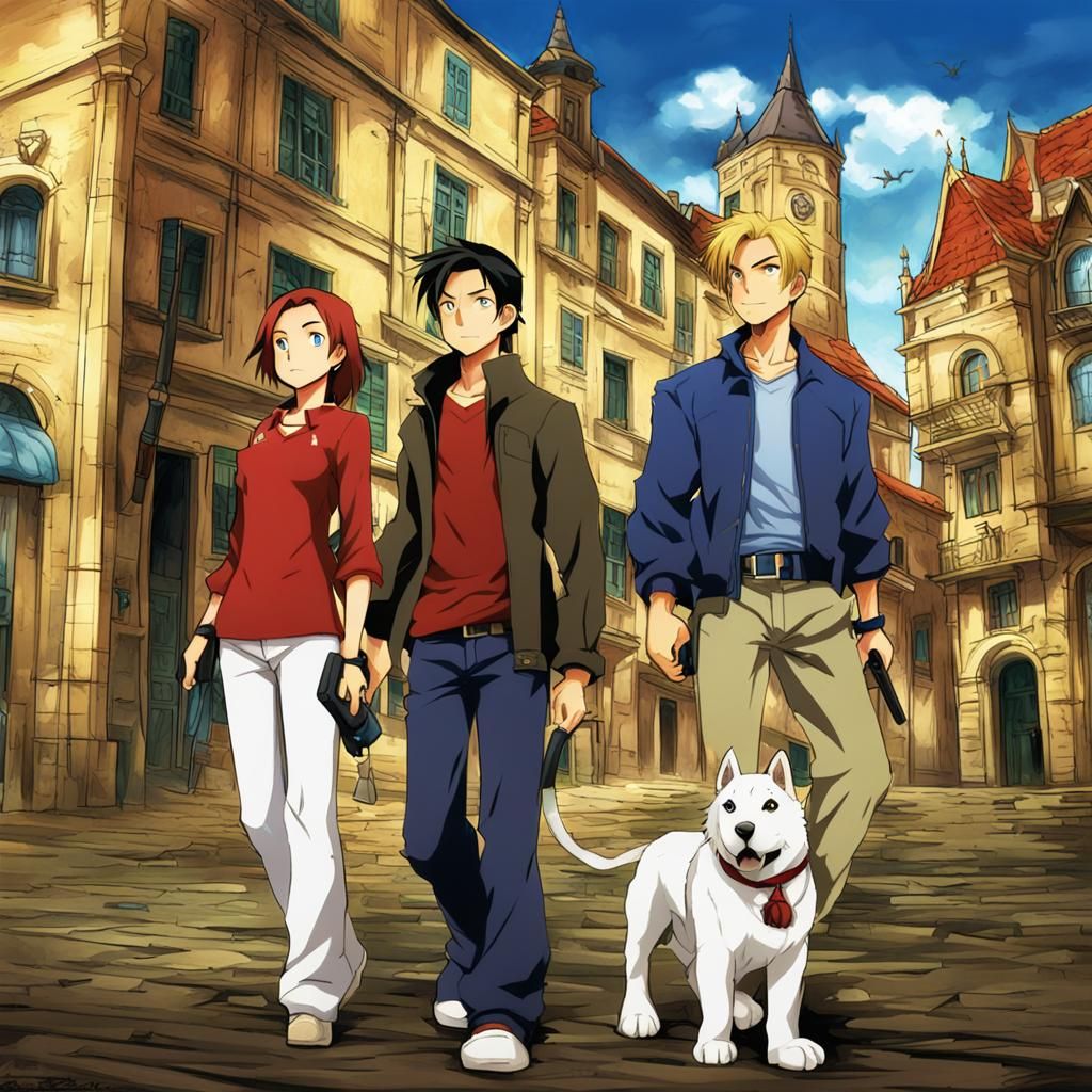 Game Icon in Anime Style