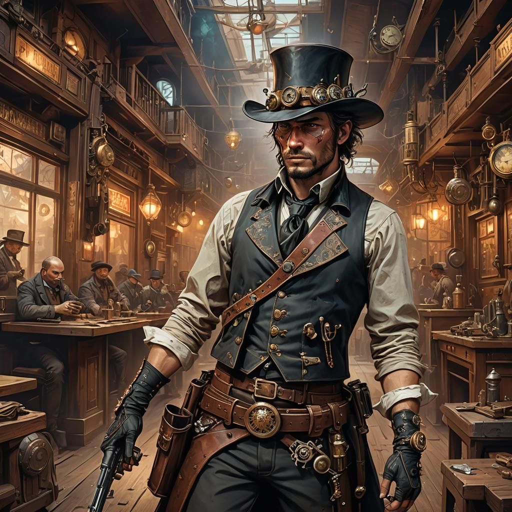 The Gunslinger (that I forgot to enter to the challenge 🤣)