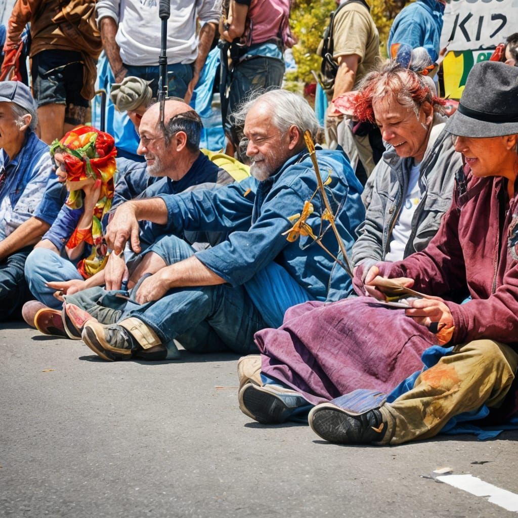 Old hippies never die