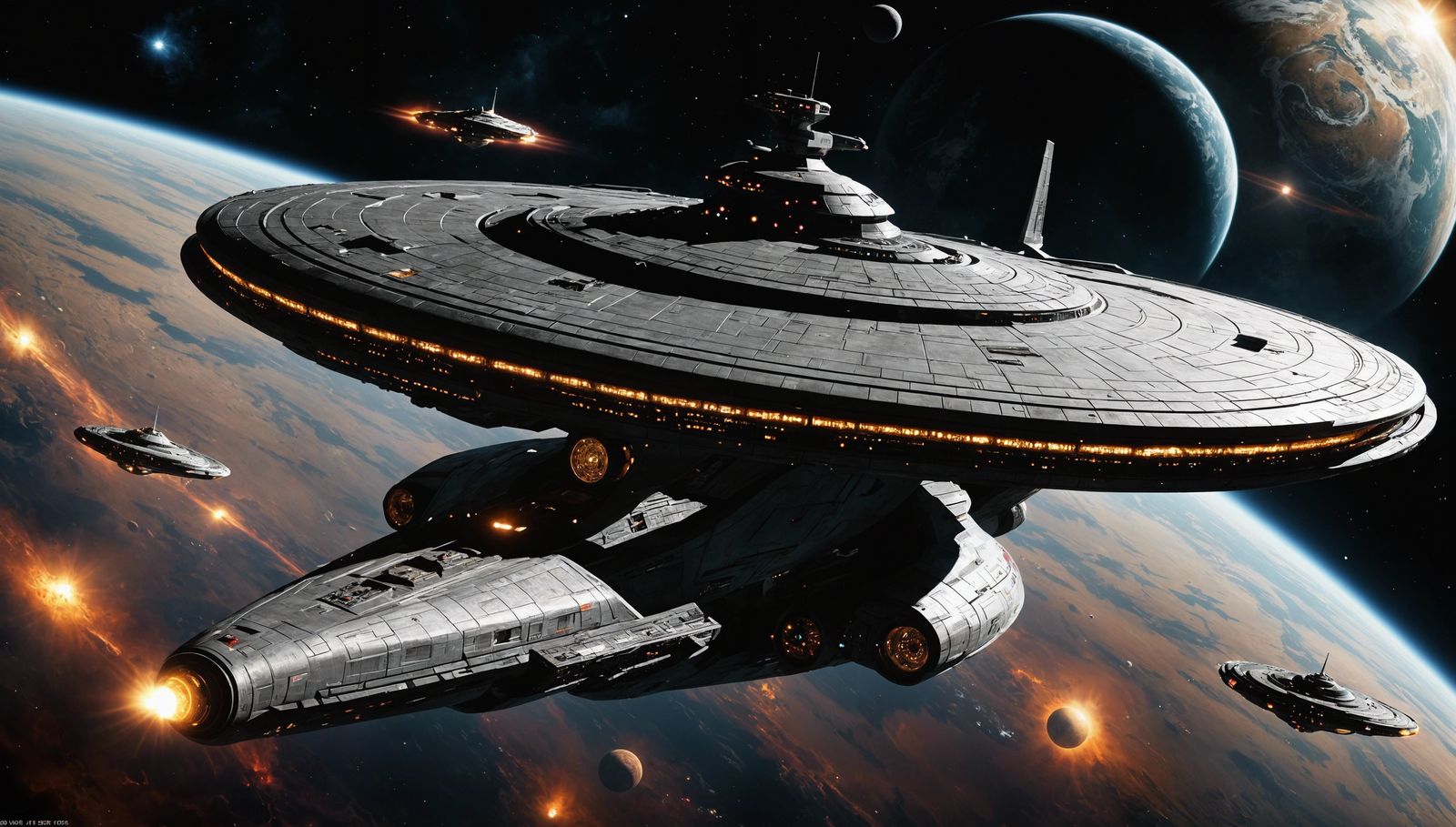 USS Enterprise: Iconic Starship for Space Exploration