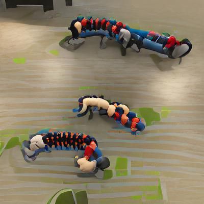 Disturbing Image of Human Centipede