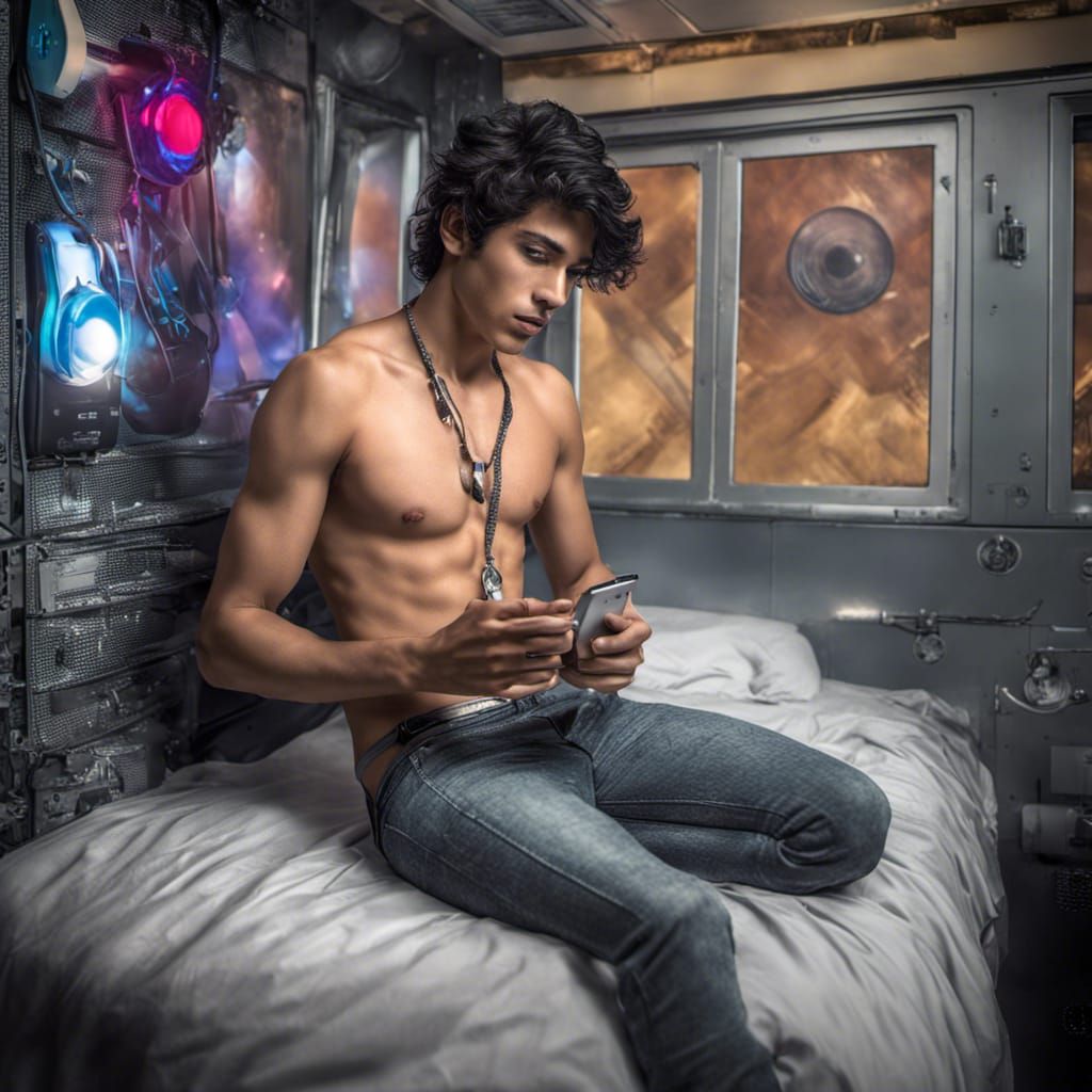 Young Man With A New Datacomp