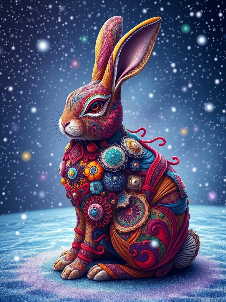 Made of fabric - rabbit 