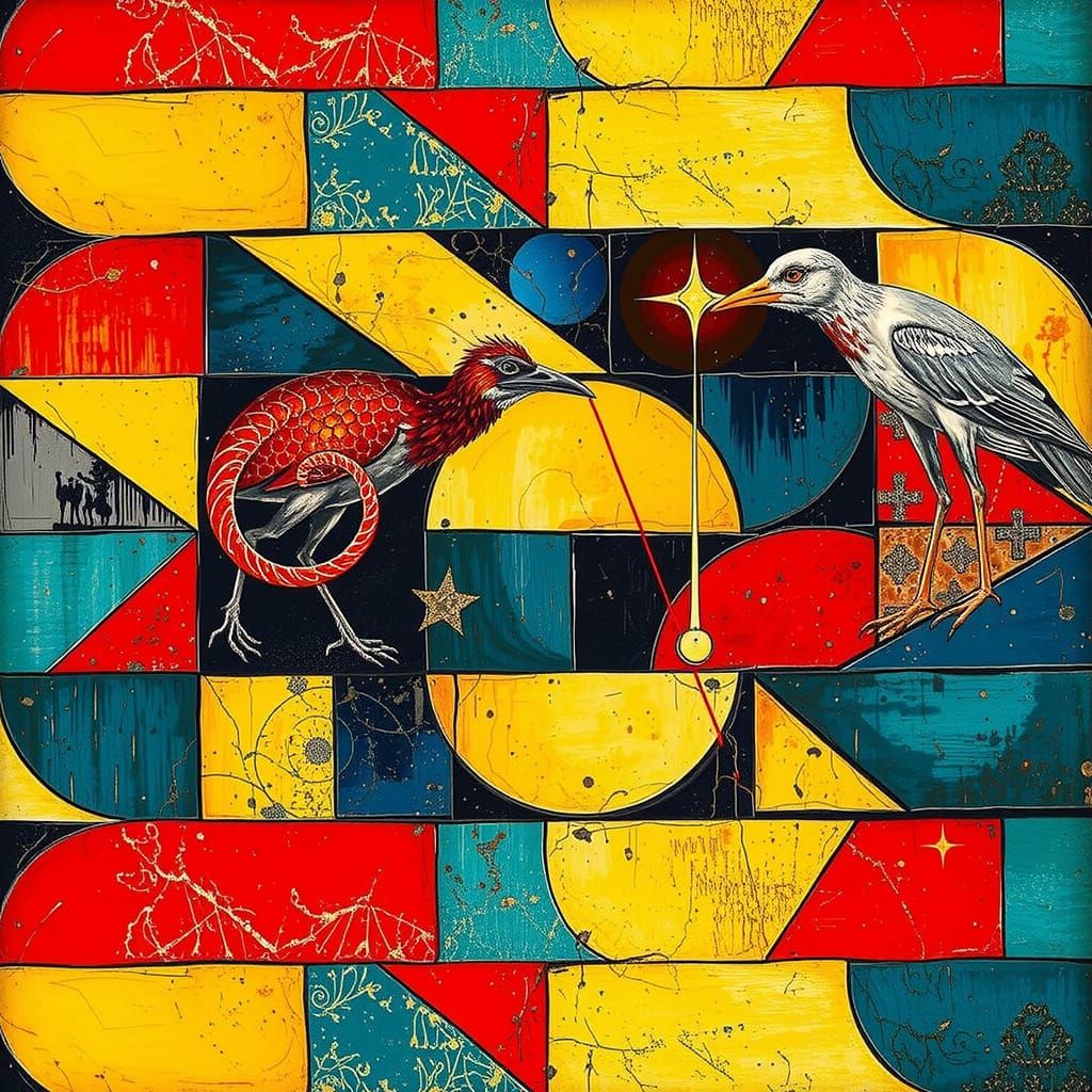 Hieronymous Bosch Artwork in a Medieval Style