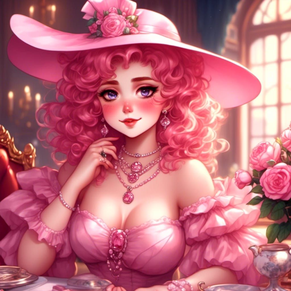 Elegant Adult Sailor Chibi Moon in Superhyperrealism