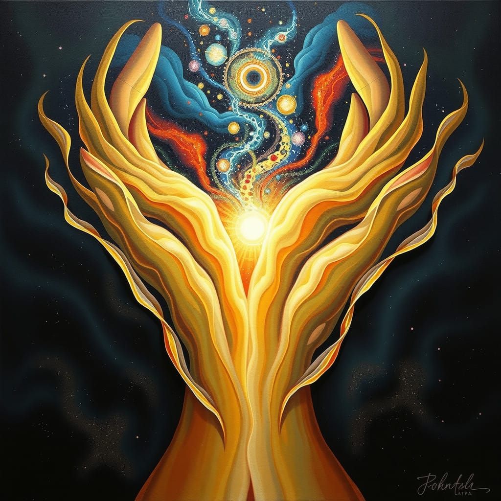 Whispers from the Cosmos: A Harmonious Dance of Light and Sh...