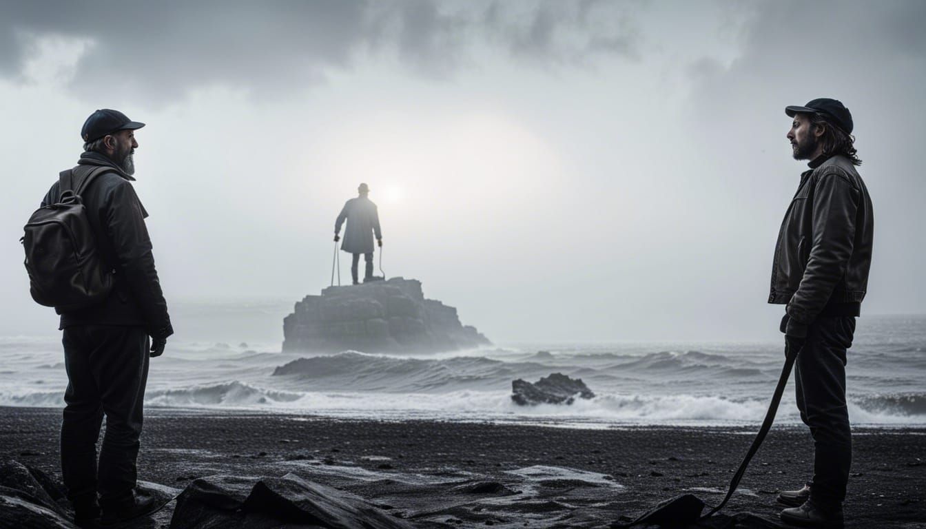 Affectionate Couple in Hyperrealistic Cinematic Style