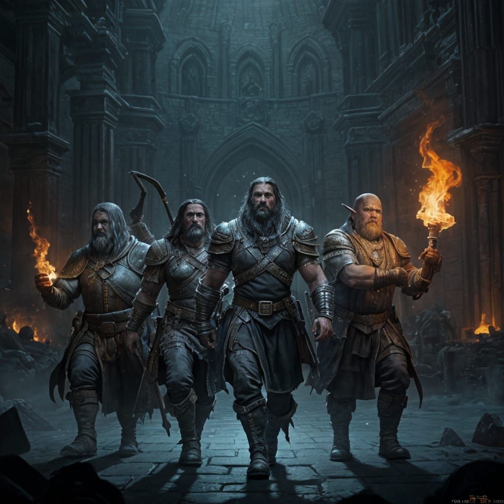 Patrolling the Dwarven Ruins.