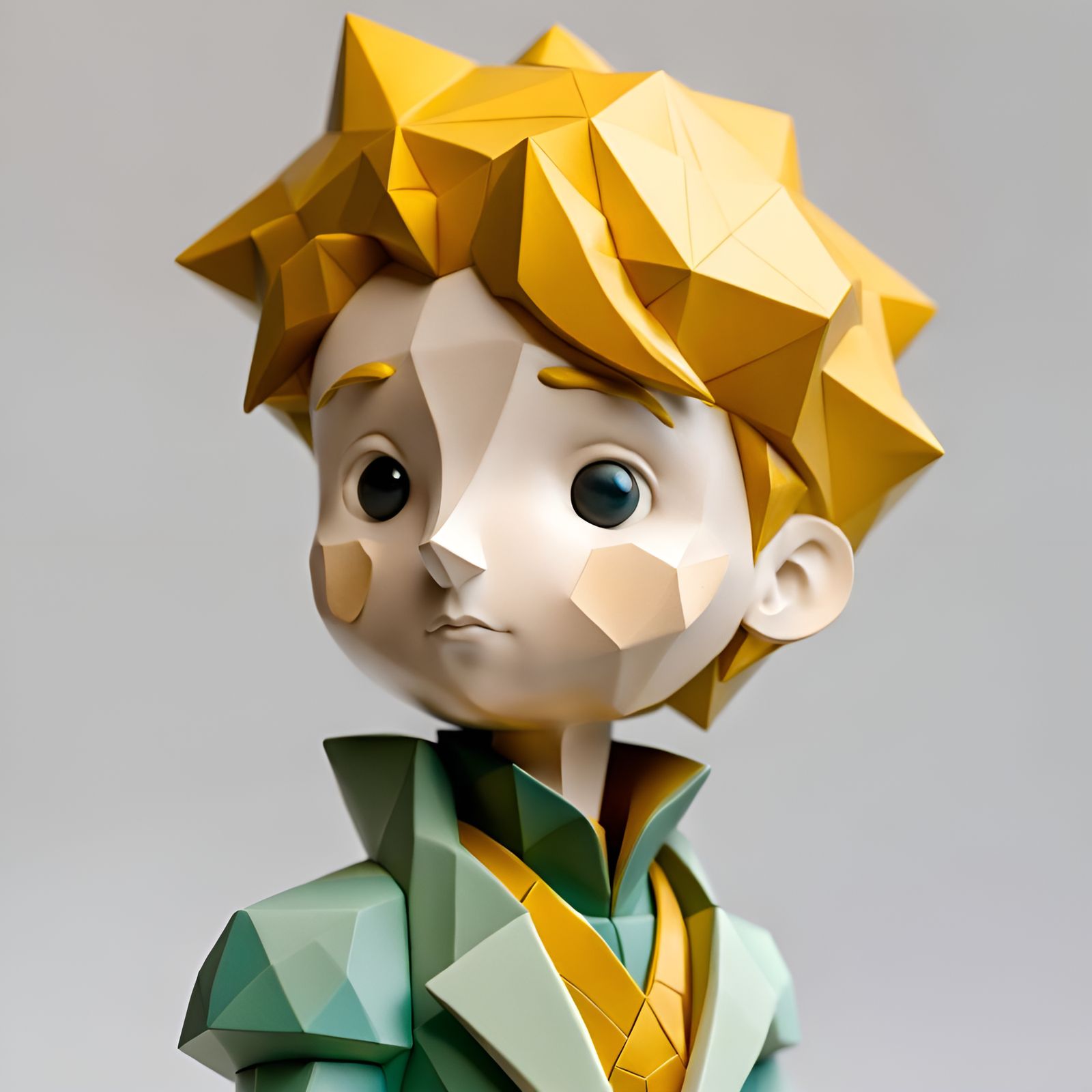 Geometric Sculpture of The Little Prince