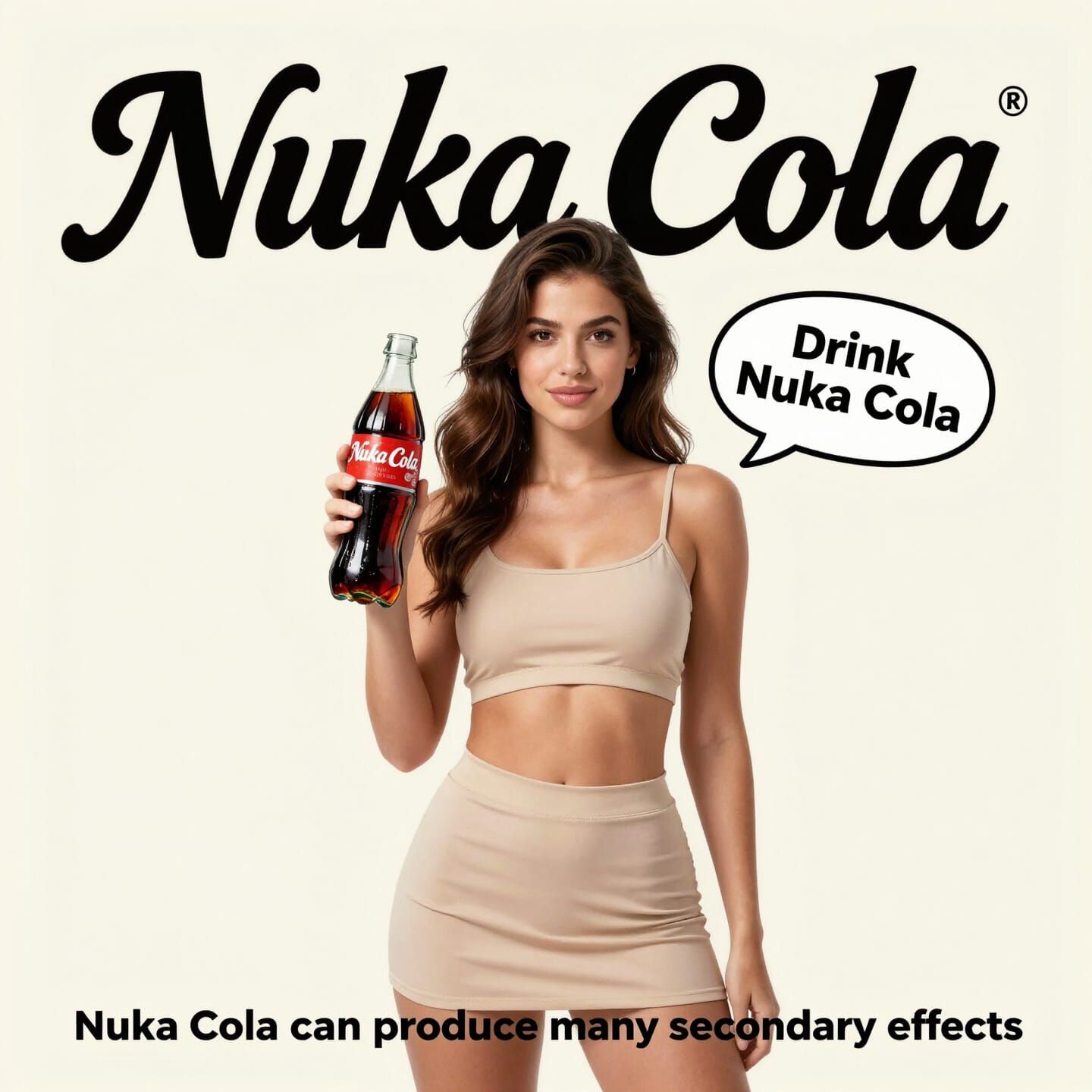 Nuka Cola Vintage Advertisement Poster