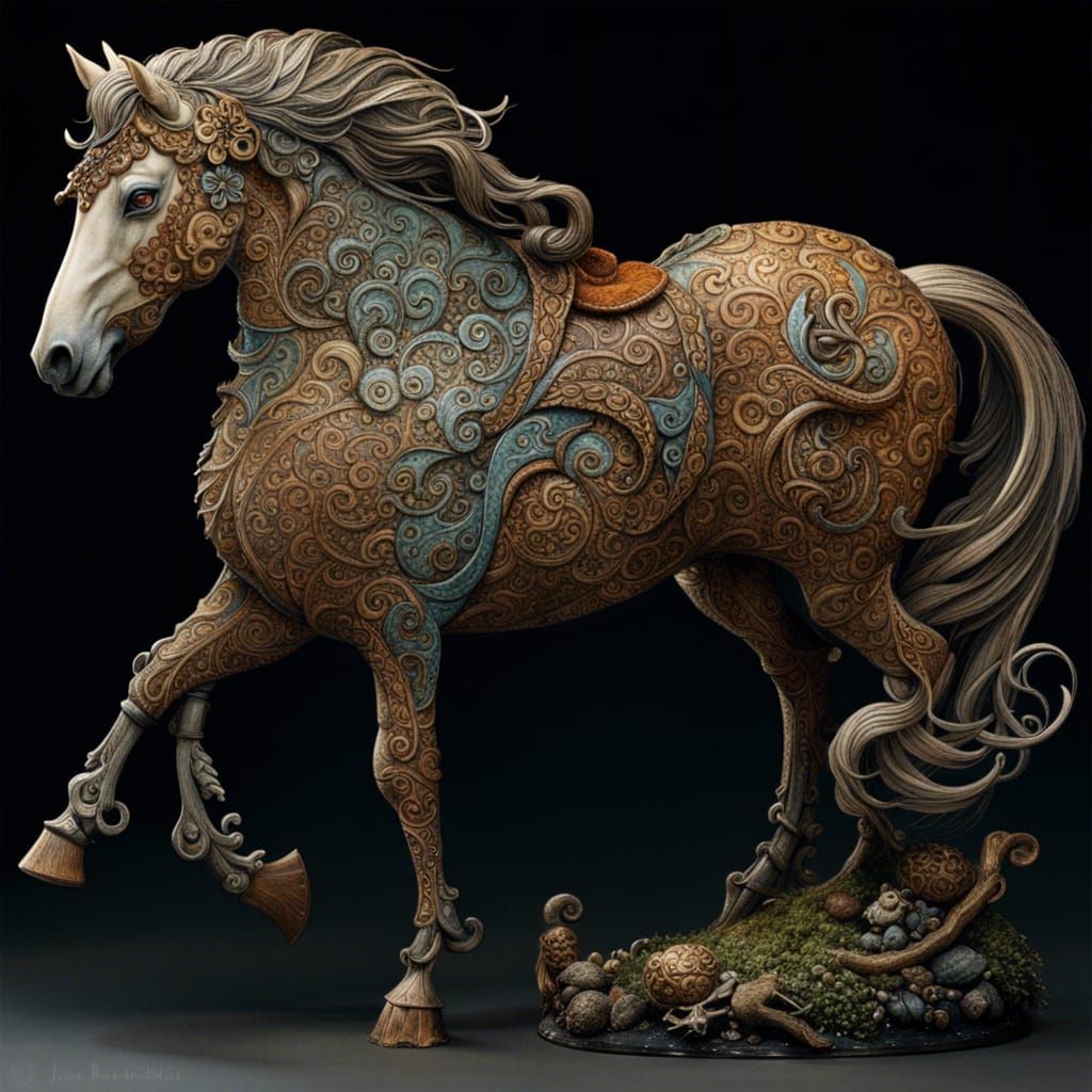 Faberge Horse