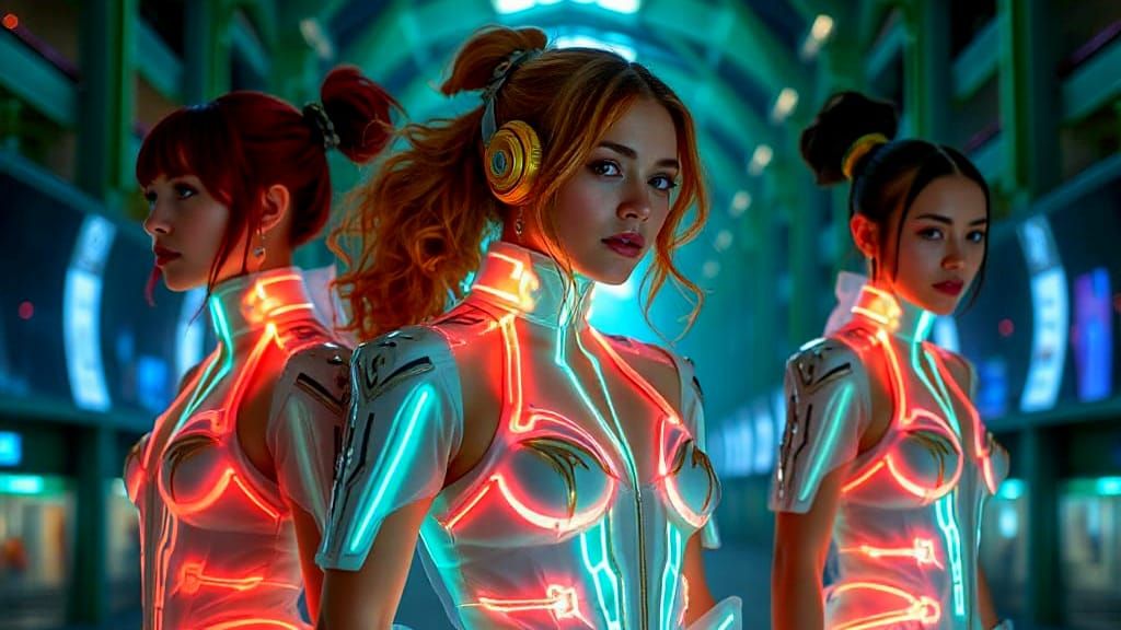 Futuristic Female Fashion in 2050