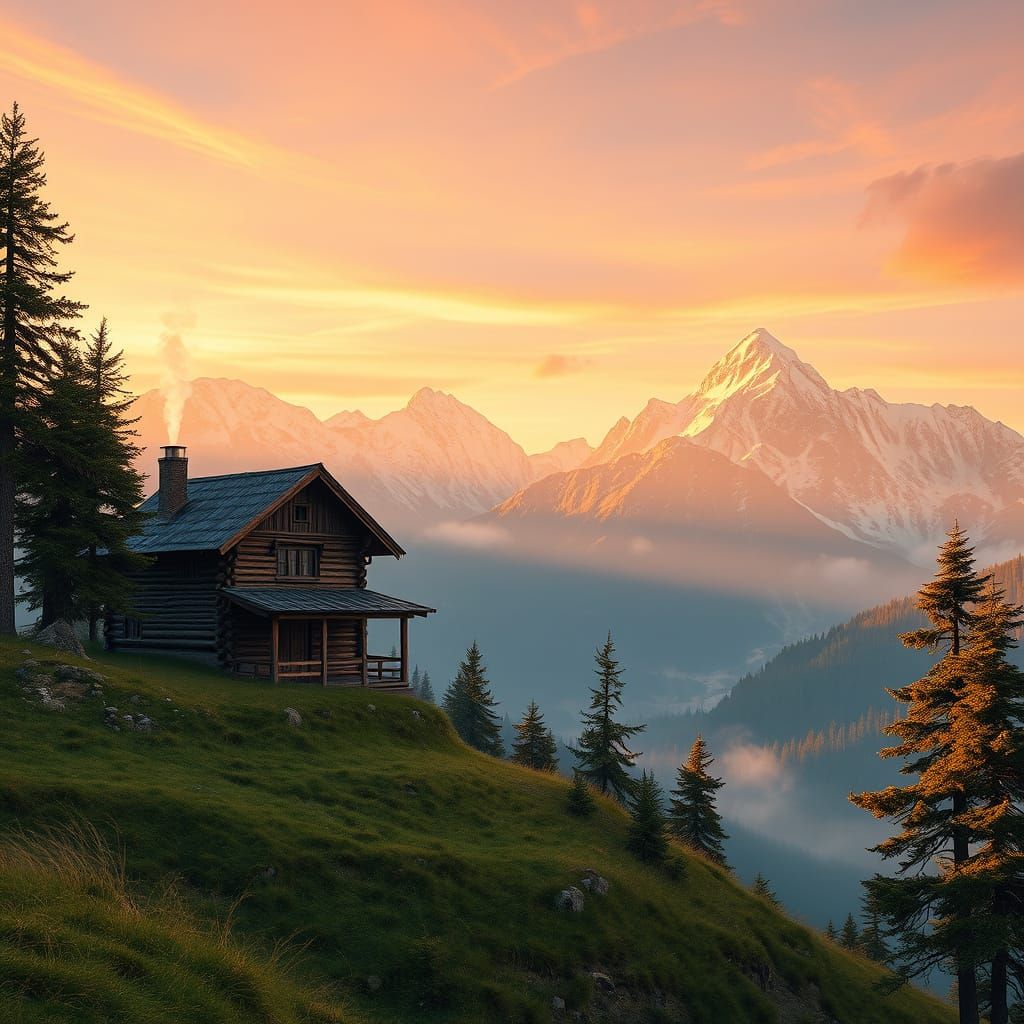 Golden Sunrise Illuminates Himalayan Peaks in Cinematic Styl...