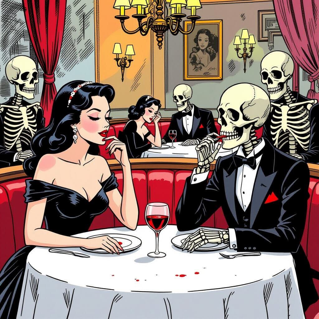 Valentine's Curse: Woman Served Eyeballs at Skeleton Restaur...