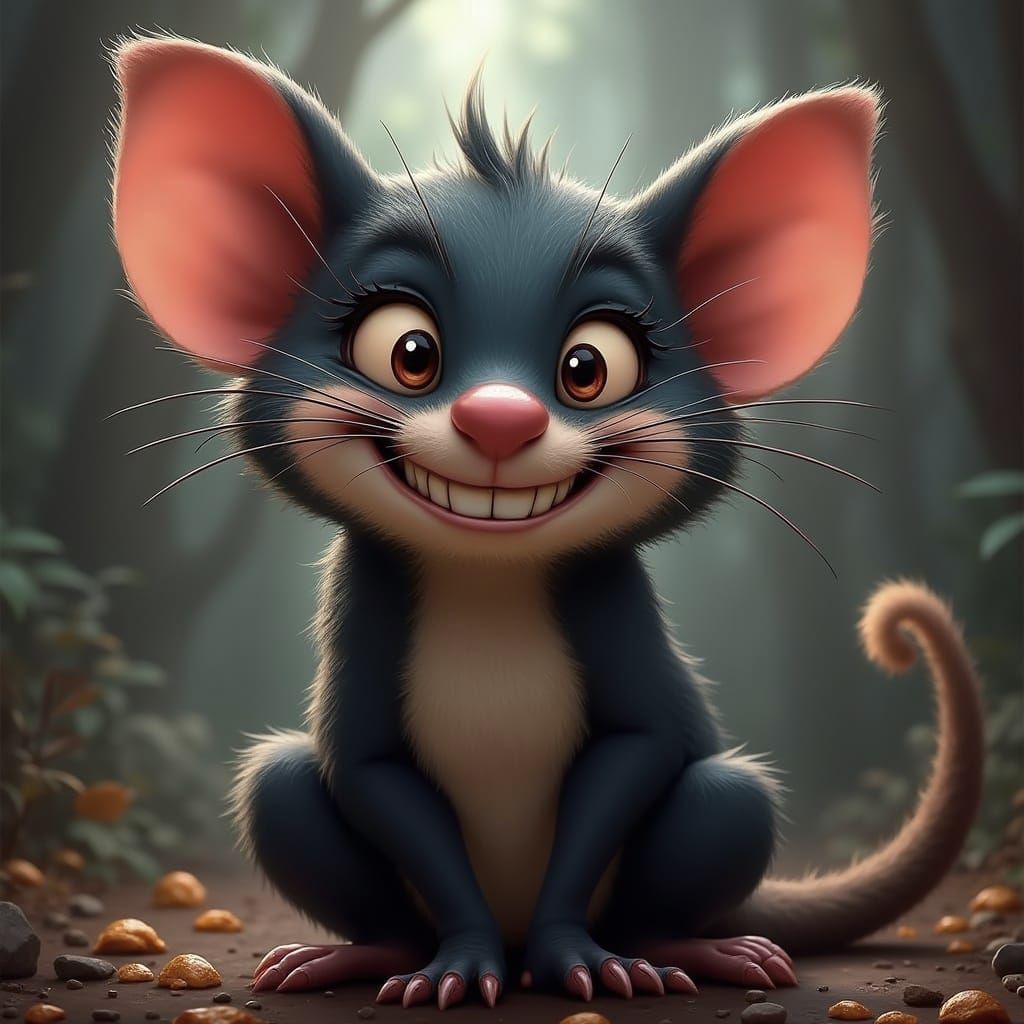 Devilishly Dizzy Tornado with Teeth