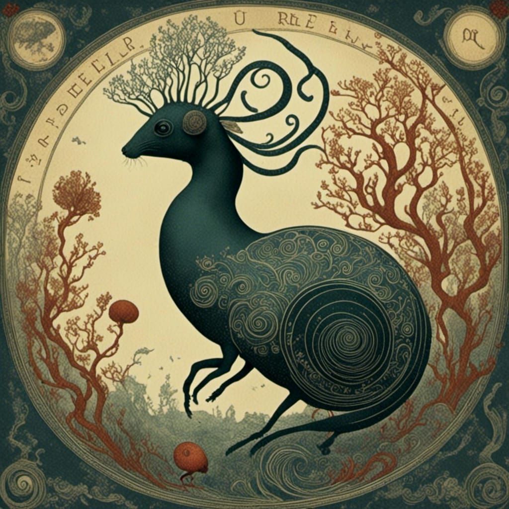 Vintage Sepia-Toned Image with Delicate Details