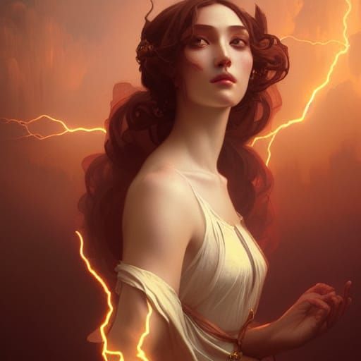 Renaissance Goddess Concept Art in 8k Resolution