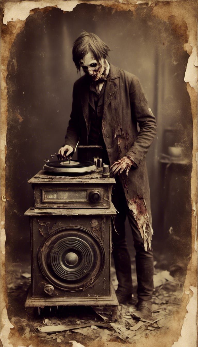 Enenra Emerges from Record Player with Macabre Lora