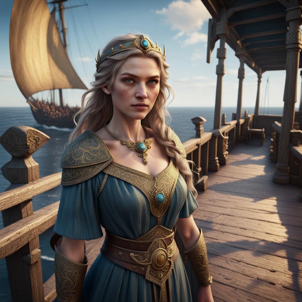 Vikings of the 10th Century: Seafaring Portrait