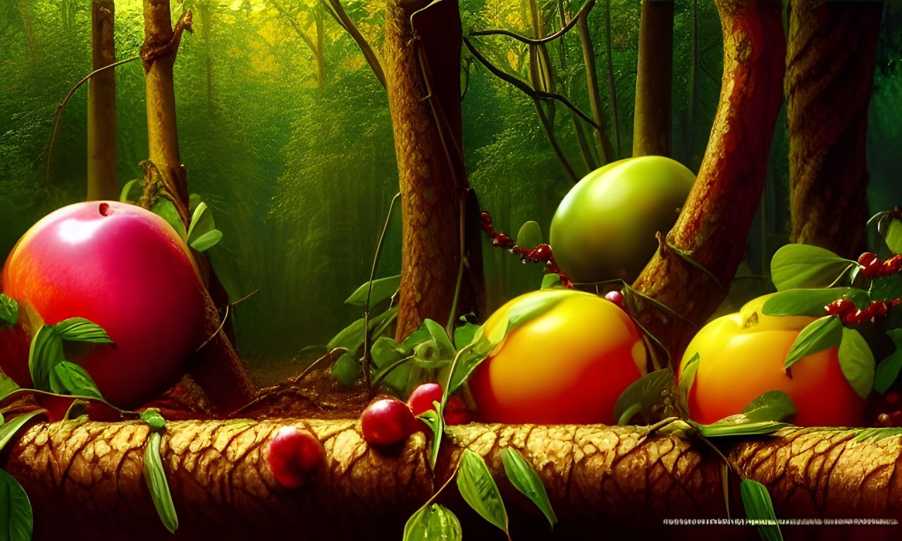 Forbidden Fruit in Toxic Forest, Grim Fantasy