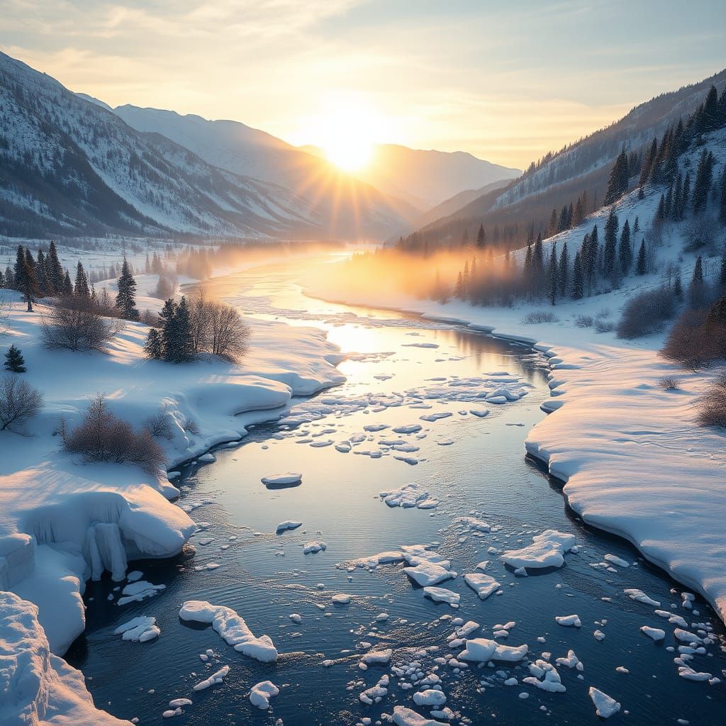 Winter Wonderland in Crystal Clarity