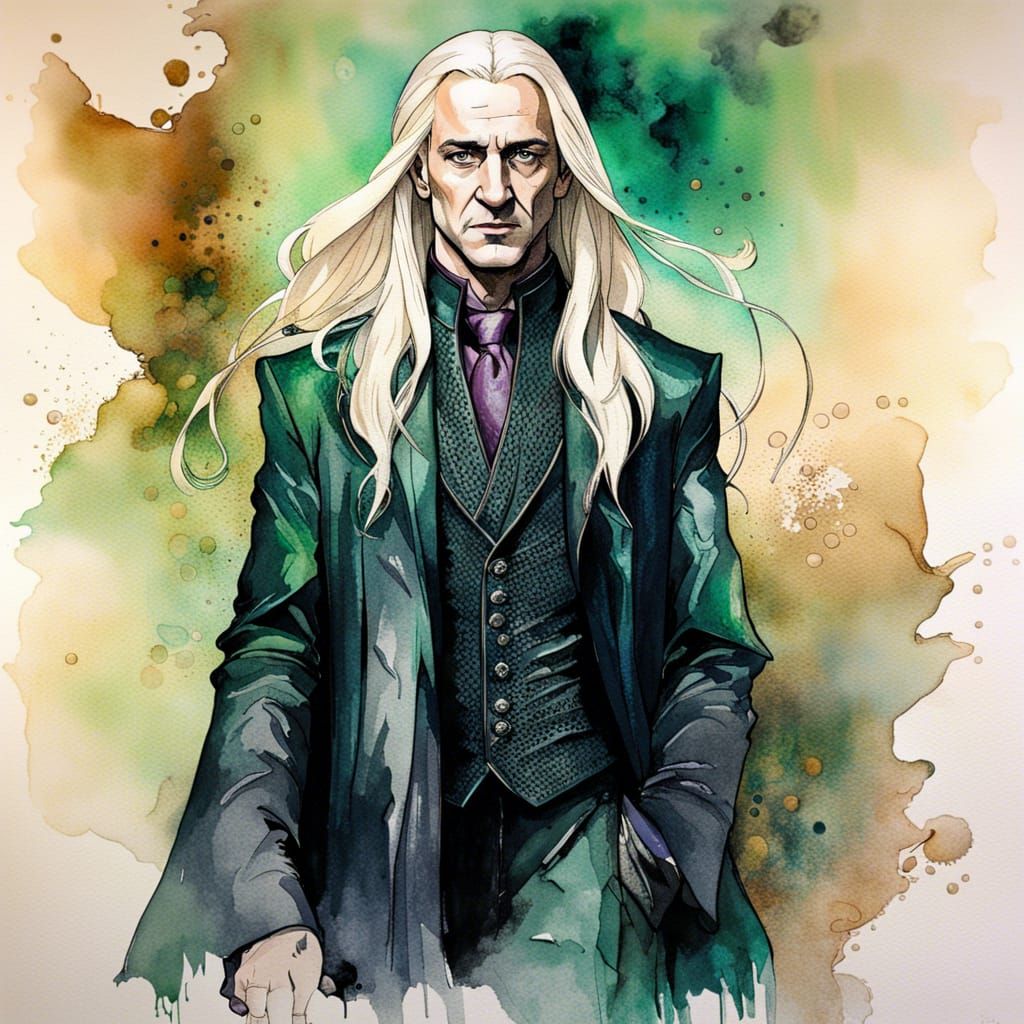 Lucius Malfoy | Ink Painting
