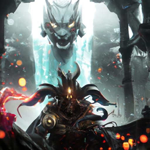 King of Death: Detailed Fantasy Concept Art