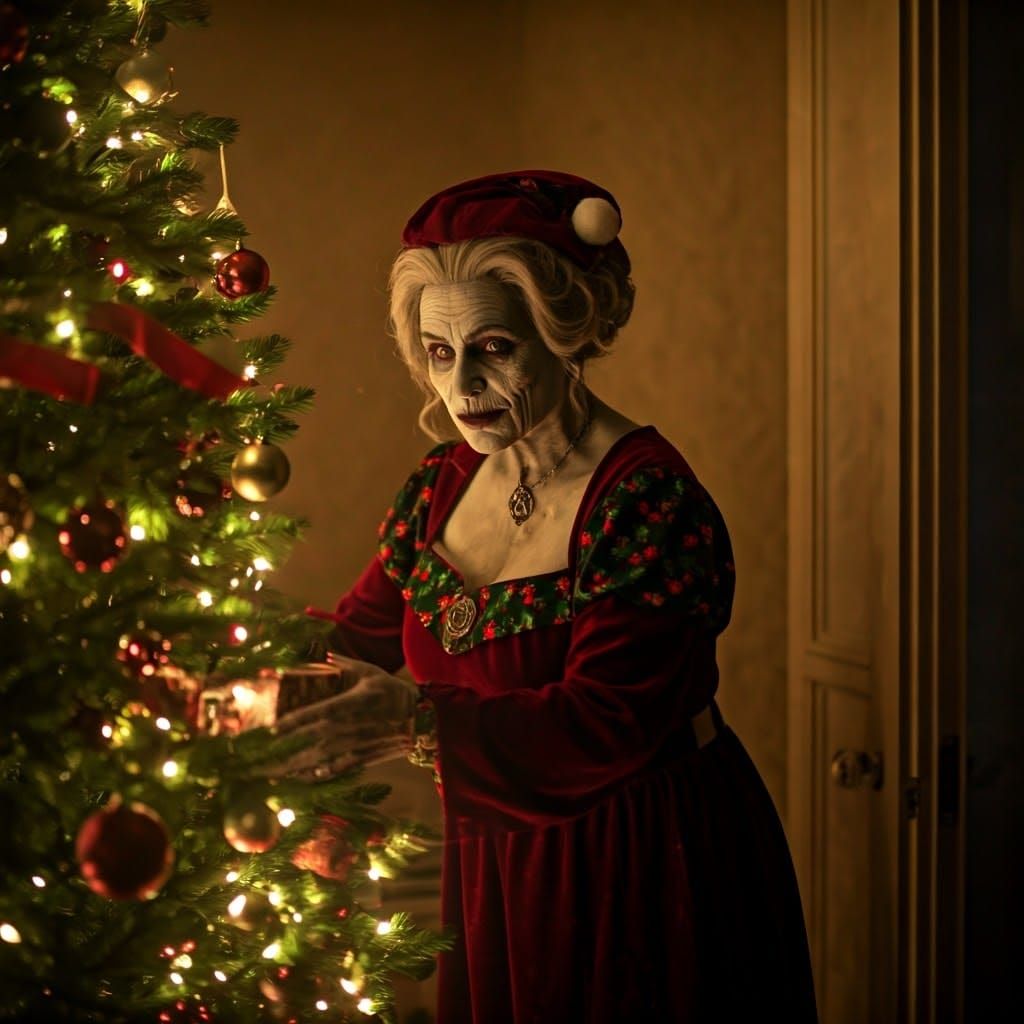 Abeloth as Mrs Claus: A Macabre Christmas Vision
