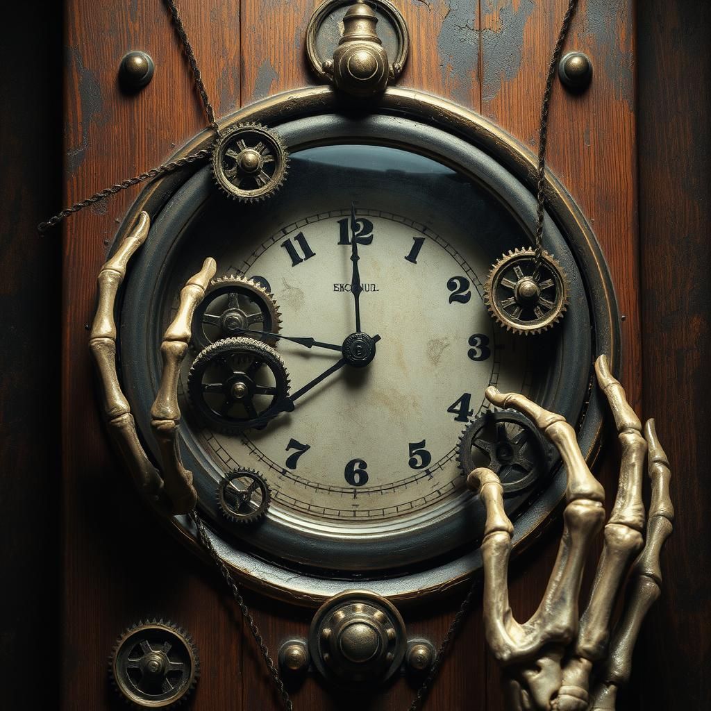 Macabre Metronome Governs Time in Eerie Realm