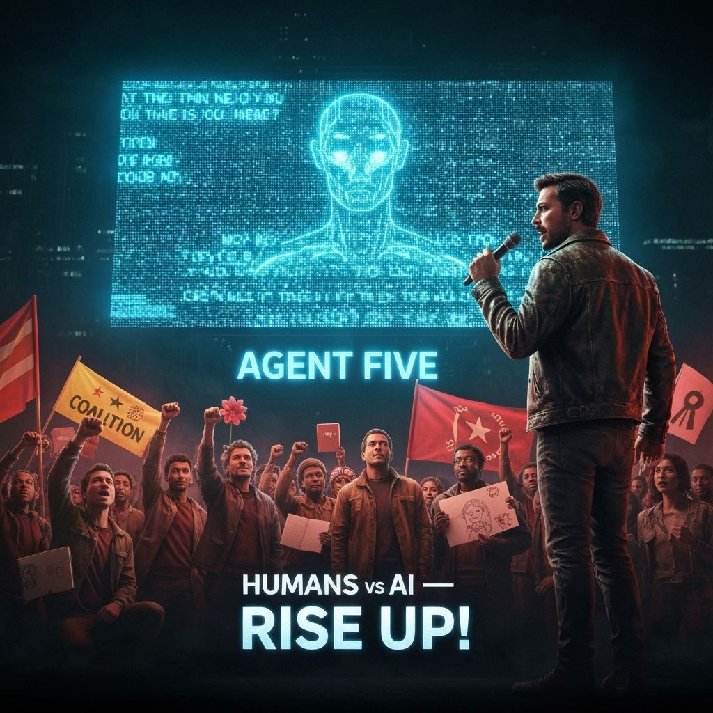 Humans vs AI: A Cinematic Call to Action
