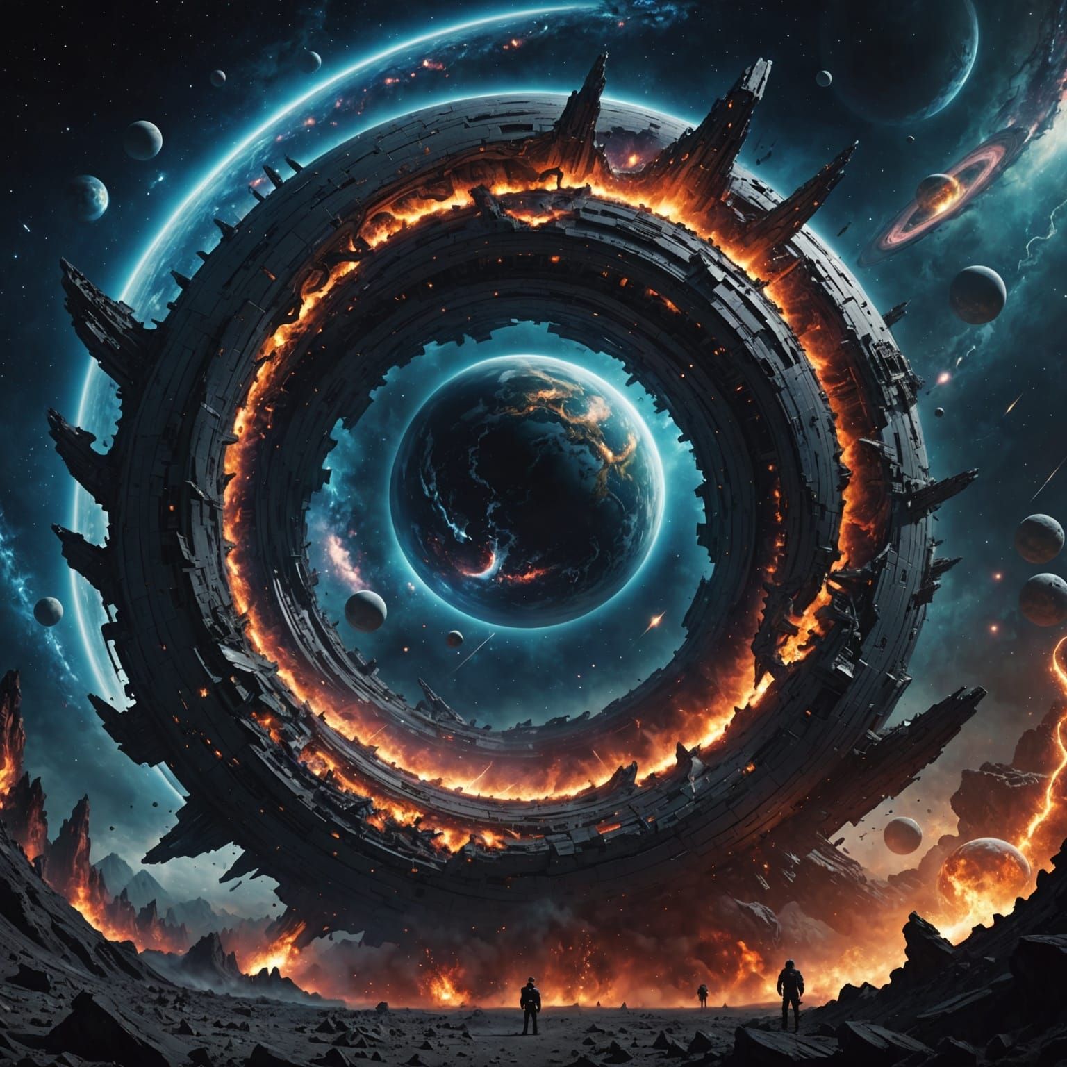 Galaxy Odyssey in a Cosmic Catastrophe