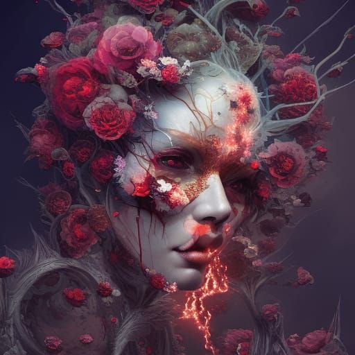 Dark Fantasy Warrior on Hell Highway