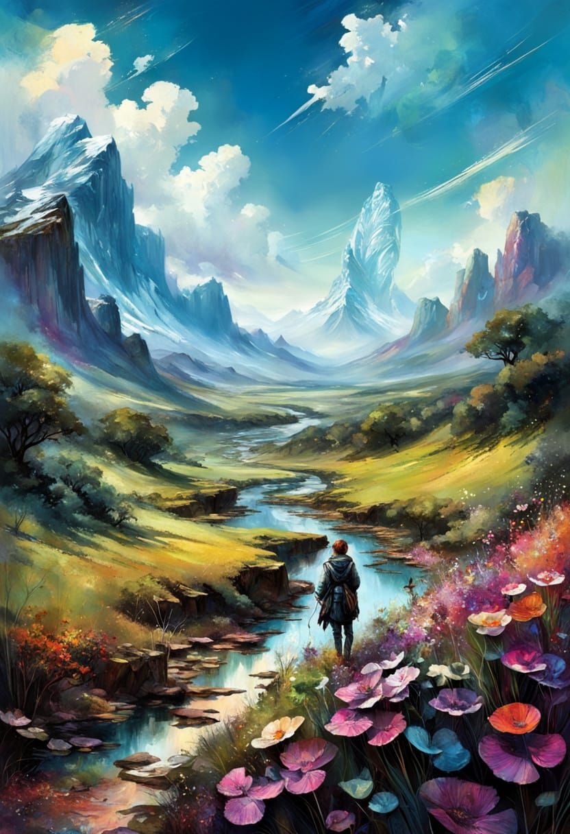 Surrealist Fantasy Art Inspired by Visionary Masters