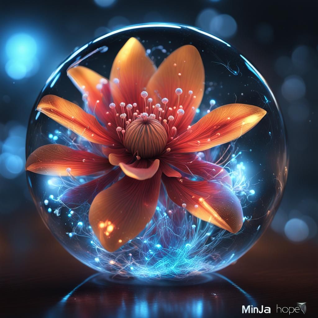 Magic flower in a sphere (A)