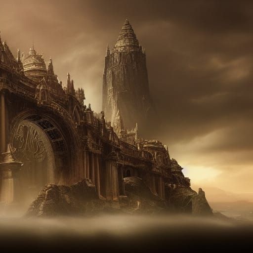 Epic Digital Painting of Scathach