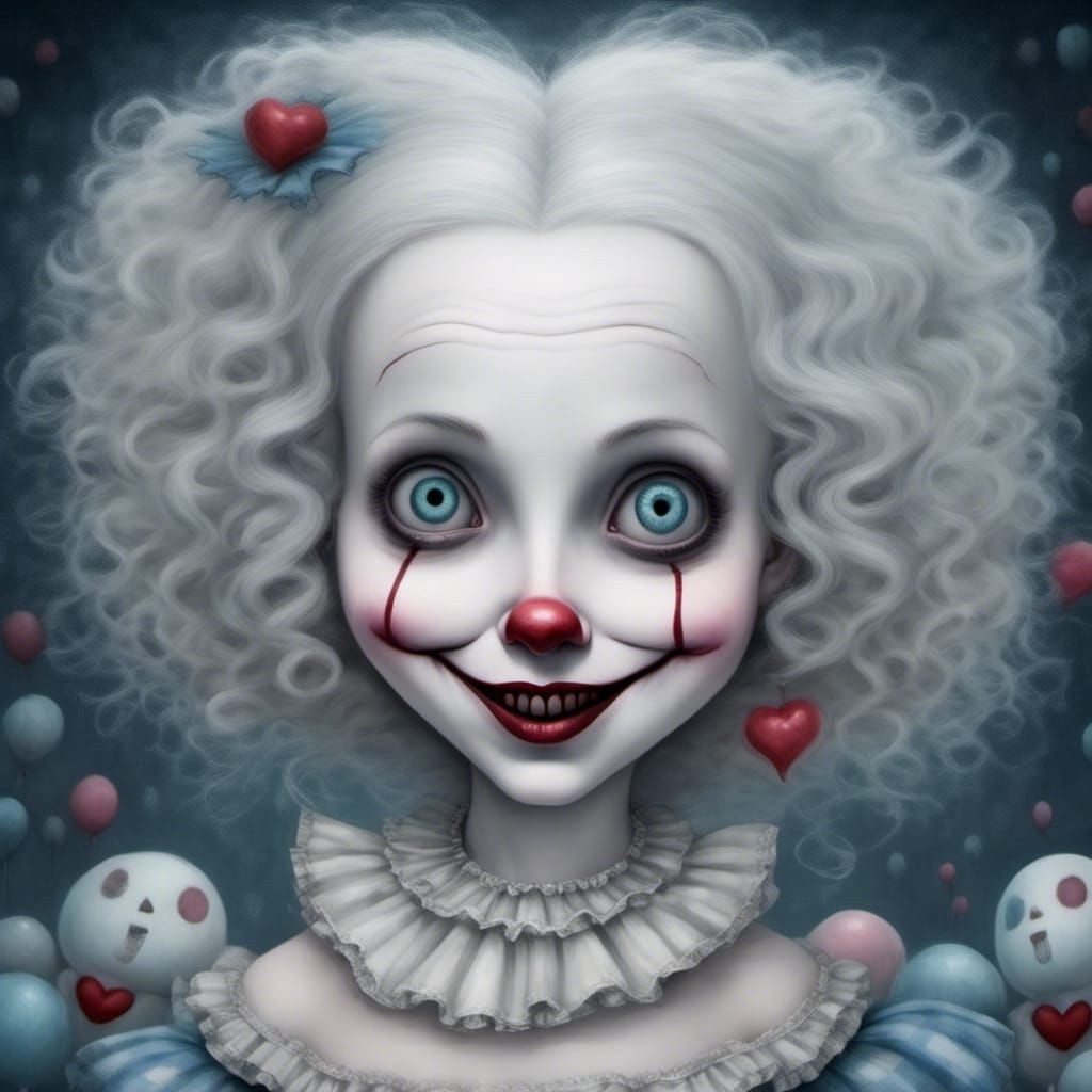 " je suis un clown triste 🖤❣️🖤 "