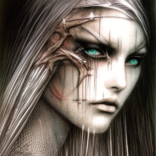 Fantasy Warrior in Luis Royo Style