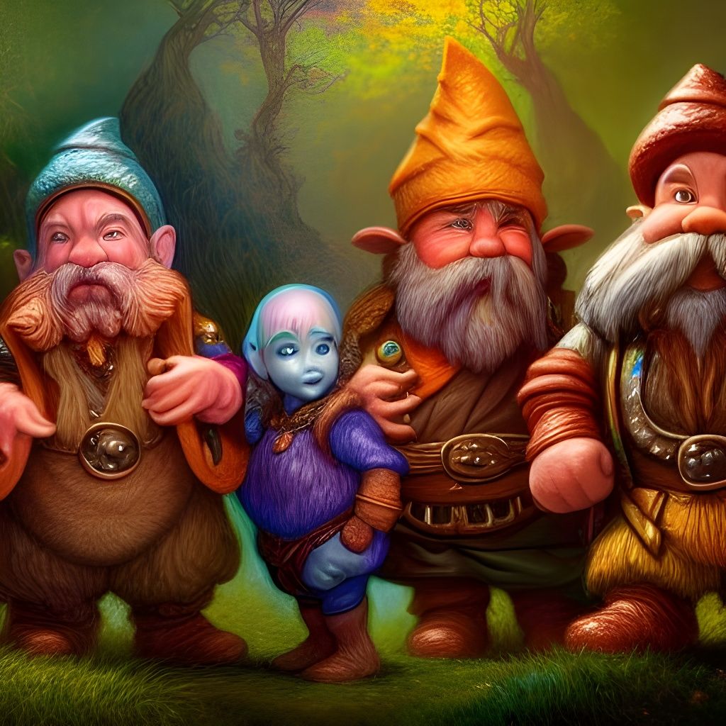 The Dwarf Family Adopts