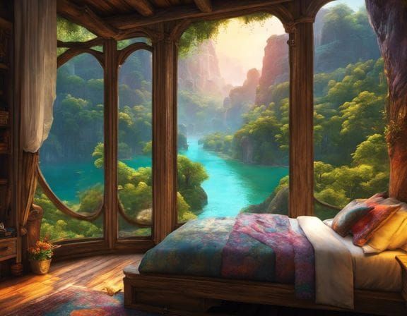 Abstract AI Blend: An Undefined Fusion