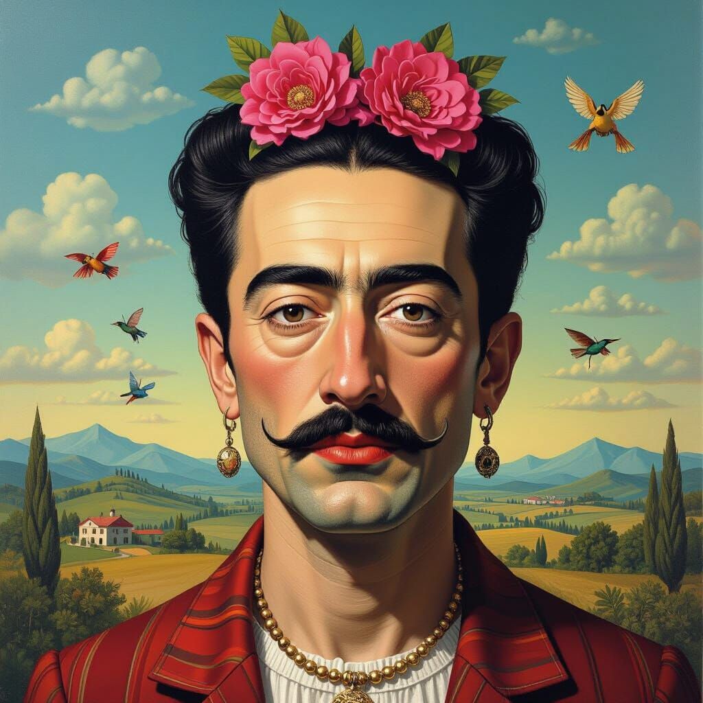 Human Lifespan: Surrealism, Realism, and Pop Art