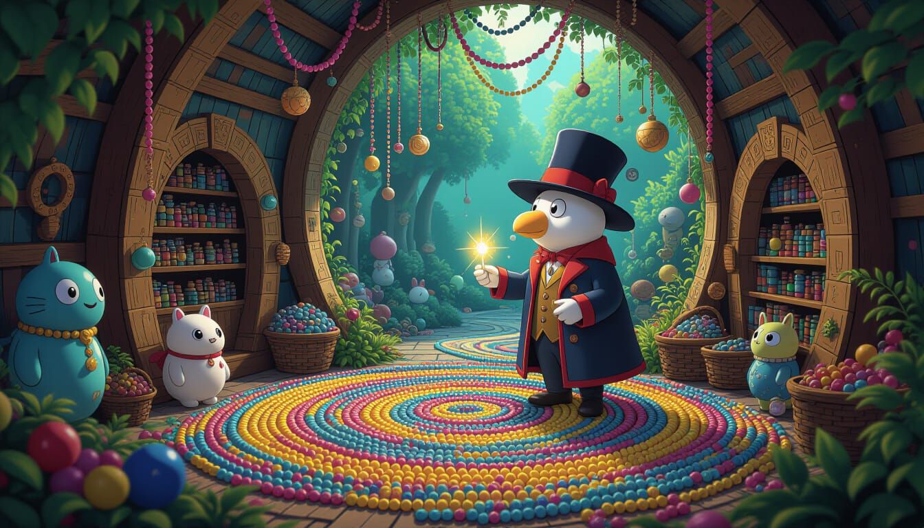 Beadlock Holmes: A Bead Detective Cartoon Adventure