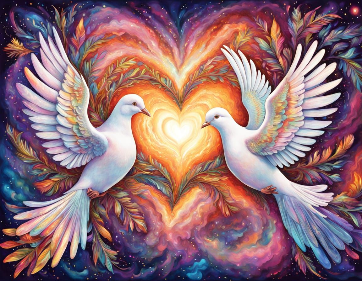 Doves in Cosmic Harmony