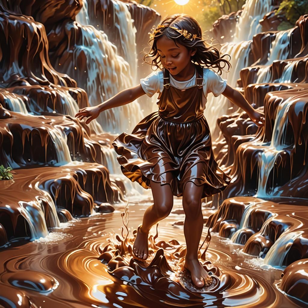 Chocolate Falls Dance Delight