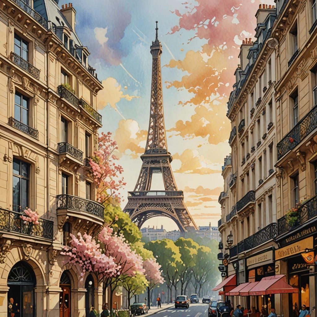 Eiffel Tower in Paris: An Art Nouveau Masterpiece