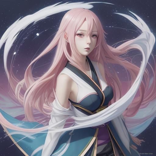 Anime Key Visual Manga Style Art