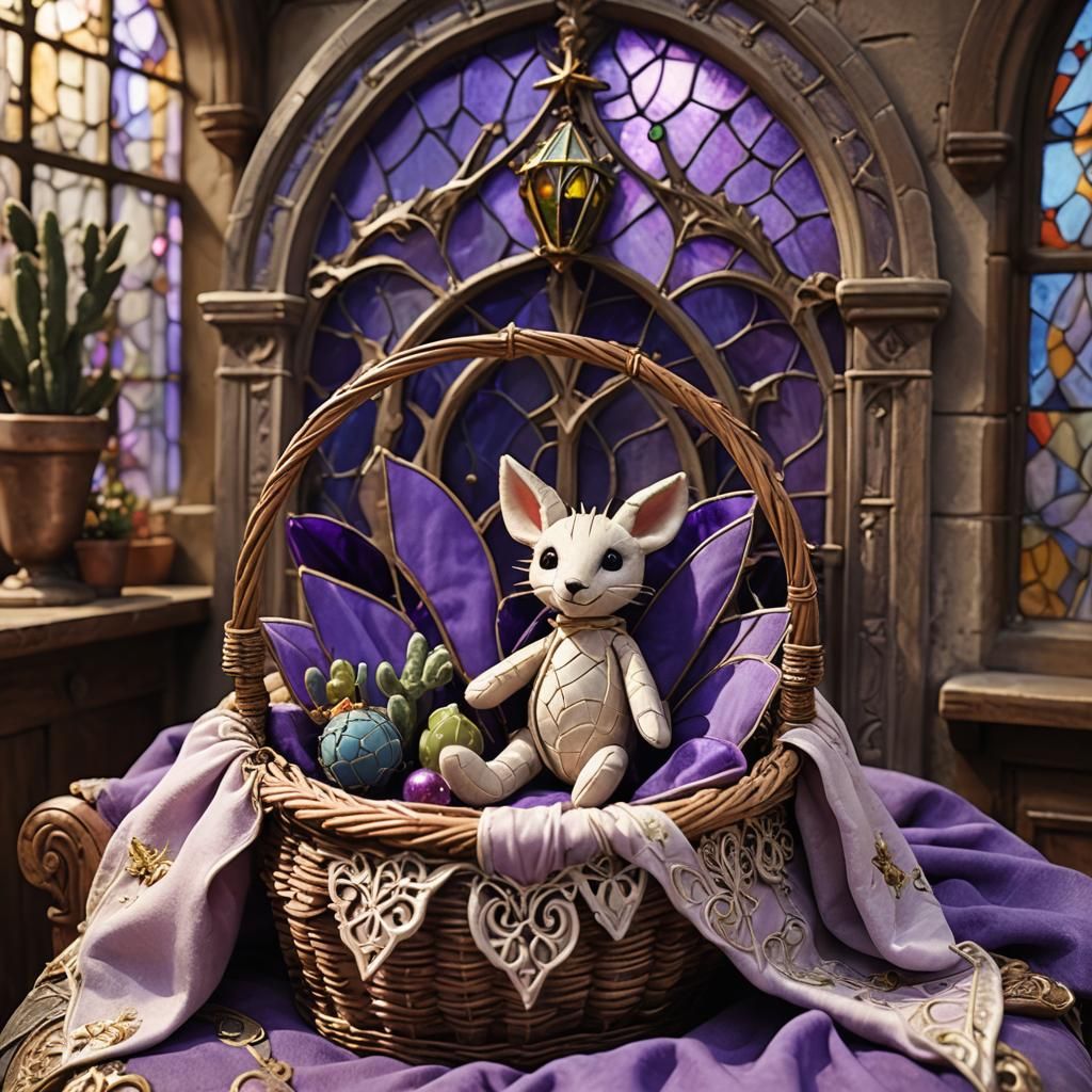 Fantastical Medieval Nursery with Magical Doudous