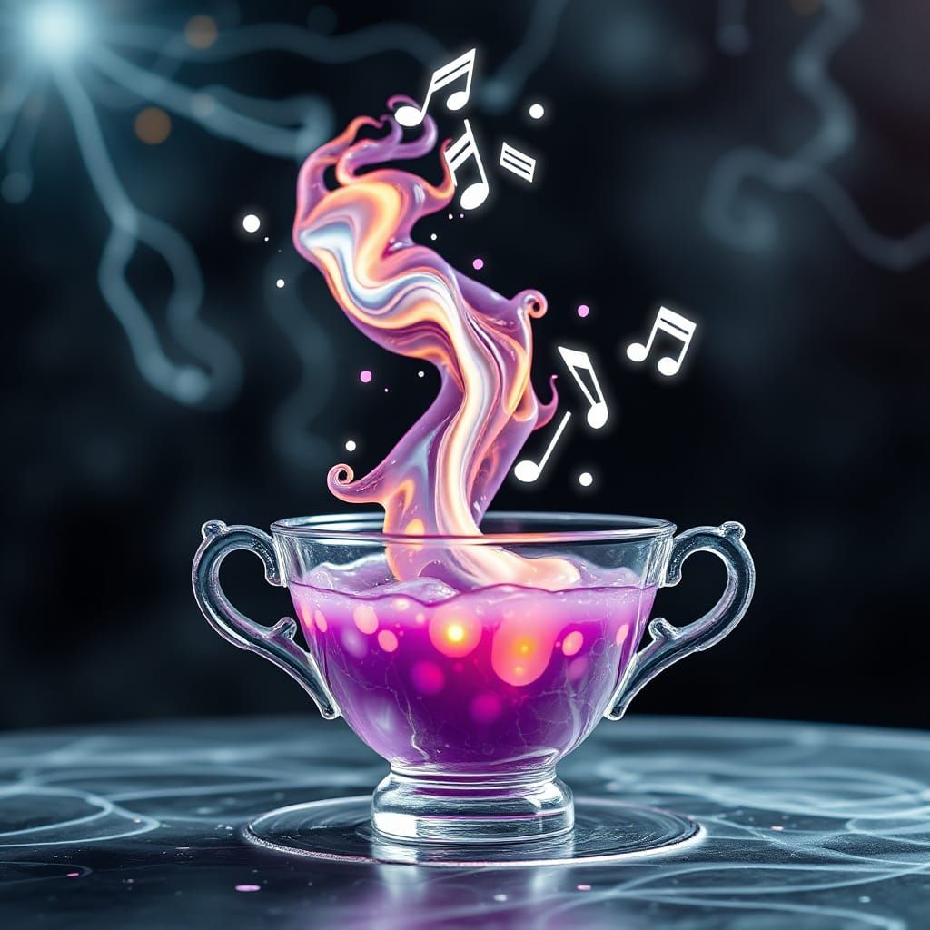 Geomagnetic Storm in a Teacup